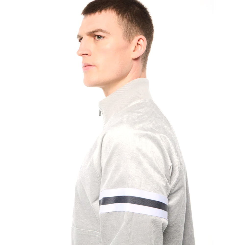 Sergio Tacchini Cordurato Track Jacket |  Quiet Grey