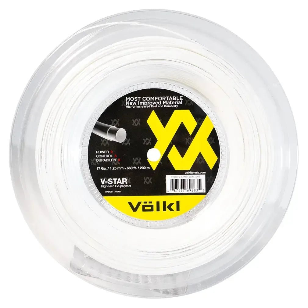 V - Star Tennis String Reel WhiteTienda Tennis