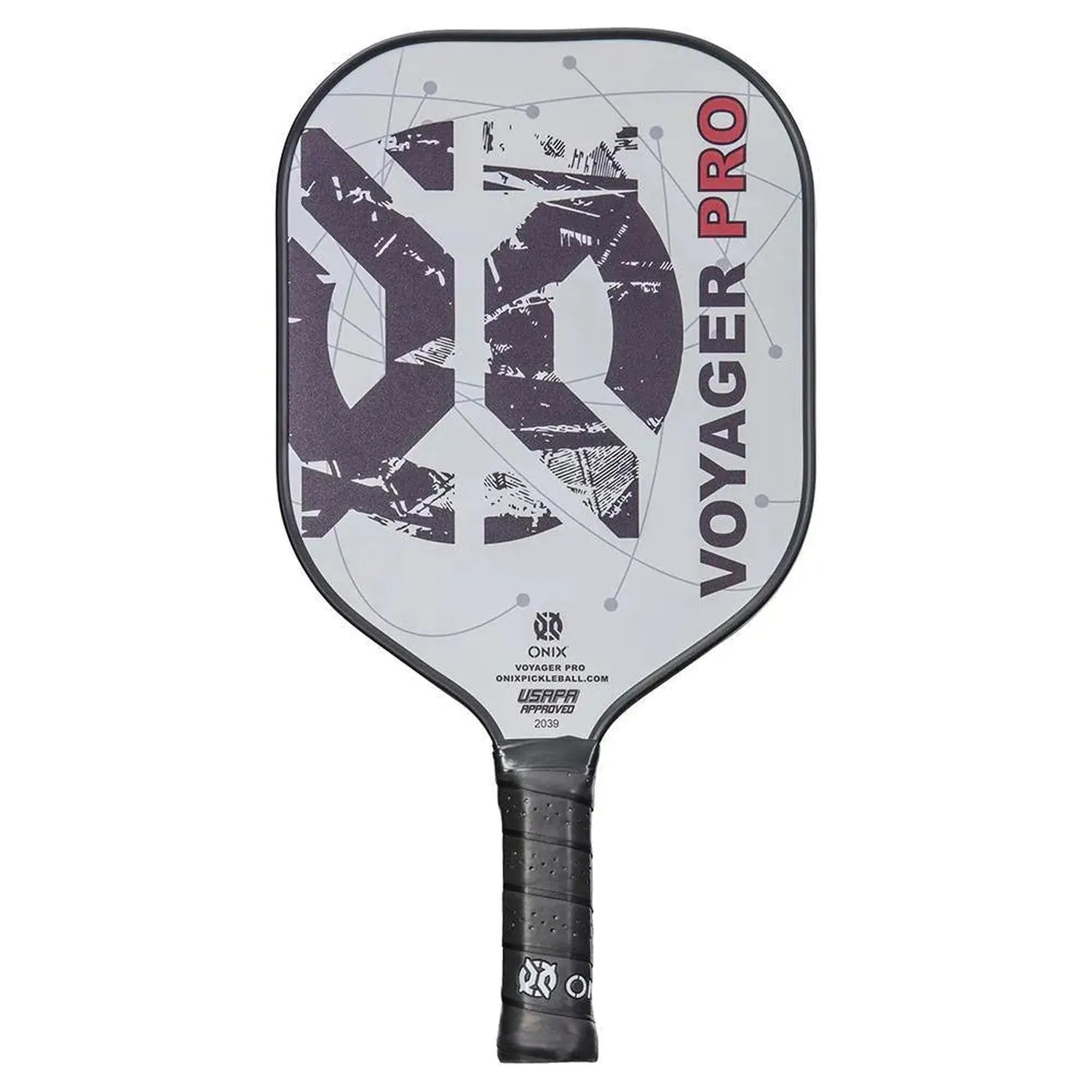 Voyager Pro Graphite Pickleball Paddle WhiteTienda Tennis