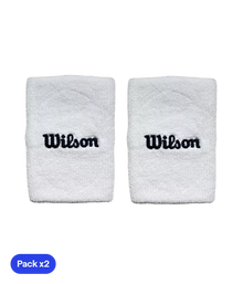 Wristband Largas Wilson White 2025 (x2)