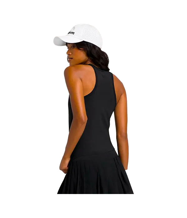 Camiseta Tirantes Wilson Fieldhouse Lite Mujer Negro 2025