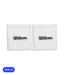 Wristband Cortas Wilson White 2025 (x2)