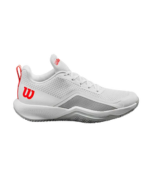Padel Shoes Wilson Rush Pro Lite White/Pearl Blue