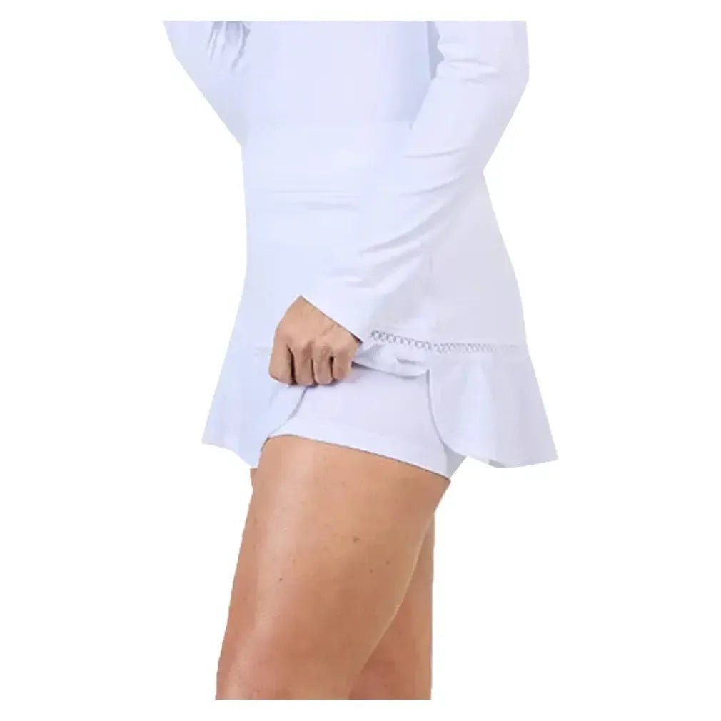 Women's 13 Inch Tennis Skort WhiteTienda Tennis