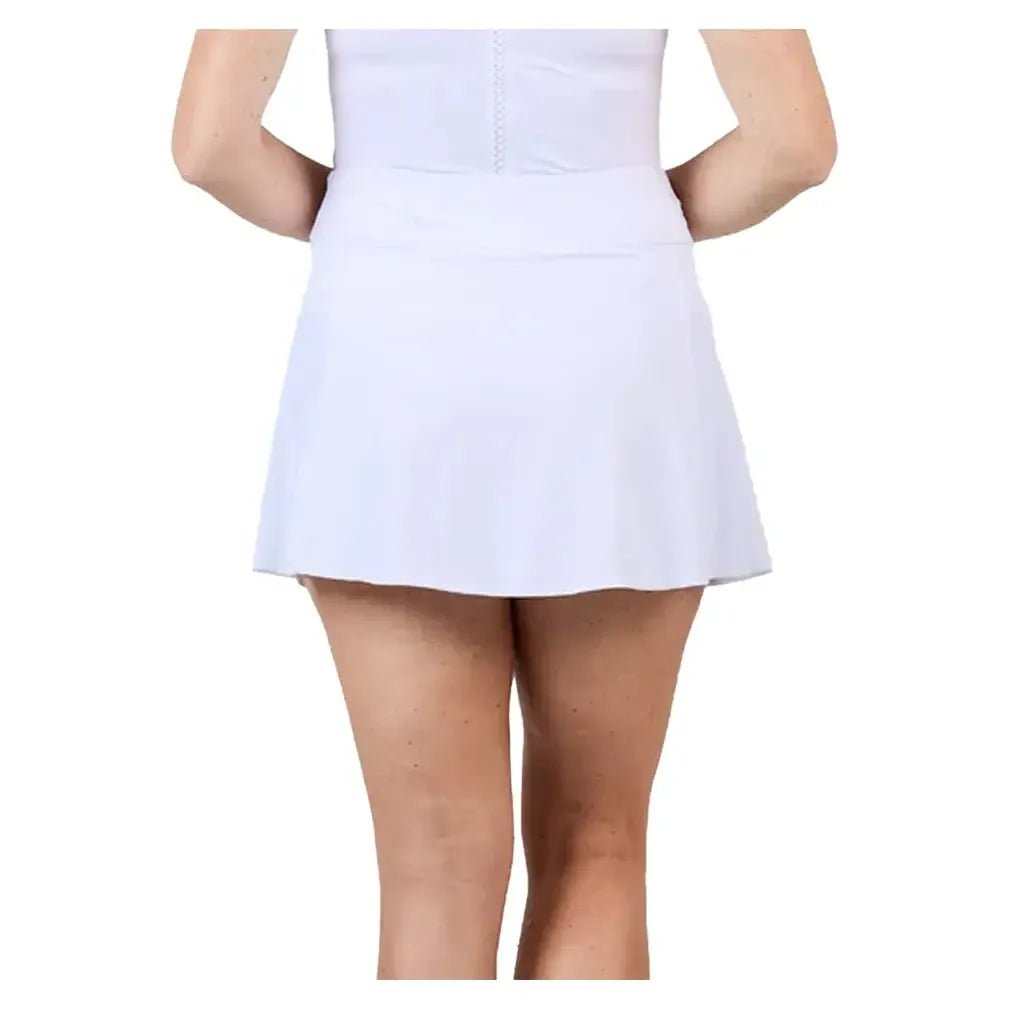 Women's 14 Inch Tennis Skort WhiteTienda Tennis