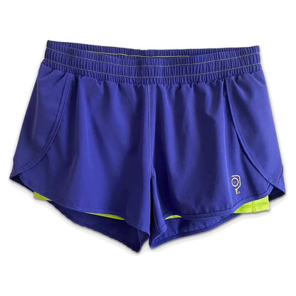 Women's 3 Inch Inseam 2 - in - 1 Split Pickleball ShortTienda Tennis