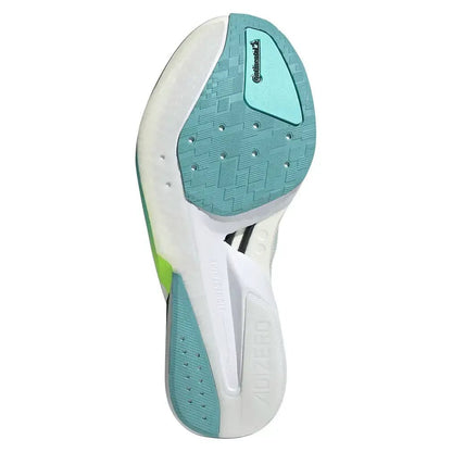 Women's Adizero Boston 13 Running Shoes Semi Flash Aqua and Zero MetallicTienda Tennis
