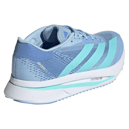Women's Adizero SL2 Running Shoes Glow Blue and Flash AquaTienda Tennis