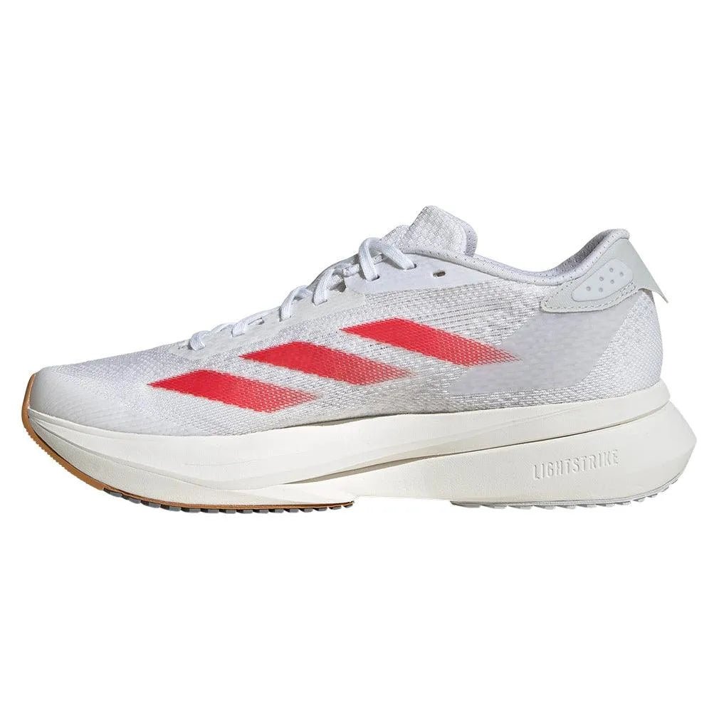 Women's Adizero SL2 Running Shoes White and Pure RubyTienda Tennis