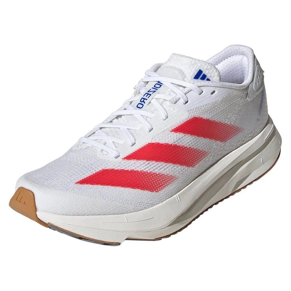 Women's Adizero SL2 Running Shoes White and Pure RubyTienda Tennis