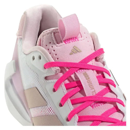 Women's adizero Ubersonic 5 Tennis Shoes Footwear White and Ash PearlTienda Tennis