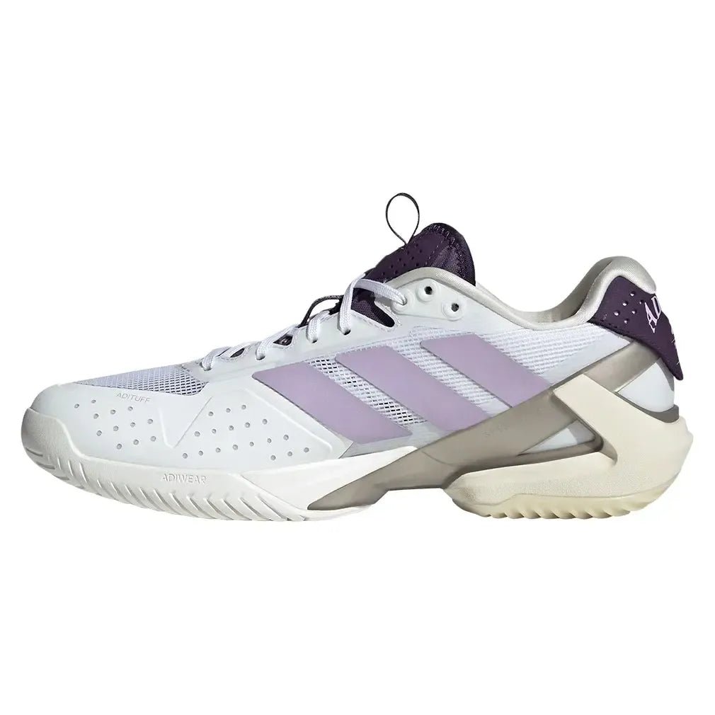 Women's adizero Ubersonic 5 Tennis Shoes Footwear White and Powder PlumTienda Tennis