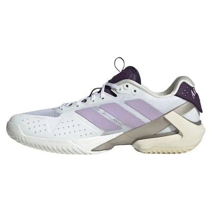 Women's adizero Ubersonic 5 Tennis Shoes Footwear White and Powder PlumTienda Tennis
