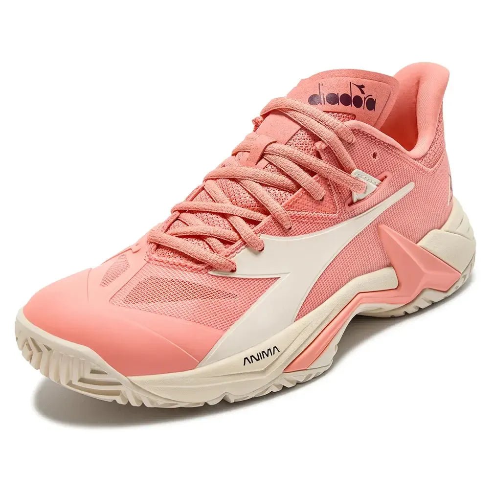 Women's B.Icon 3 AG Tennis Shoes Desert Flower and Whisper WhiteTienda Tennis