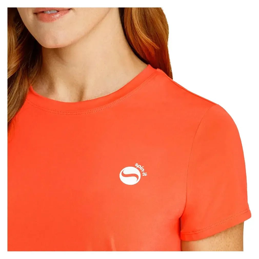 Women's Bijou Boxy Short Sleeve Pickleball TopTienda Tennis