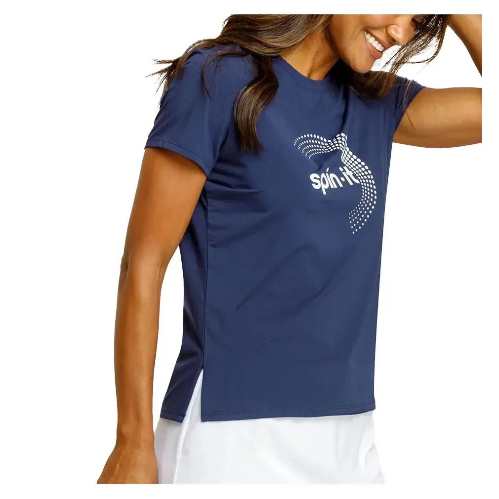 Women's Bijou Boxy Short Sleeve Pickleball TopTienda Tennis