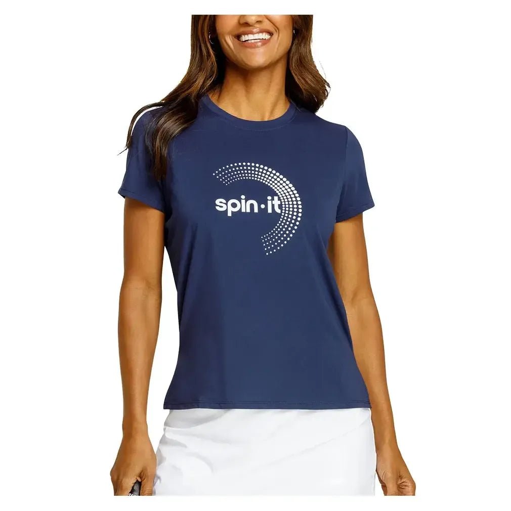 Women's Bijou Boxy Short Sleeve Pickleball TopTienda Tennis