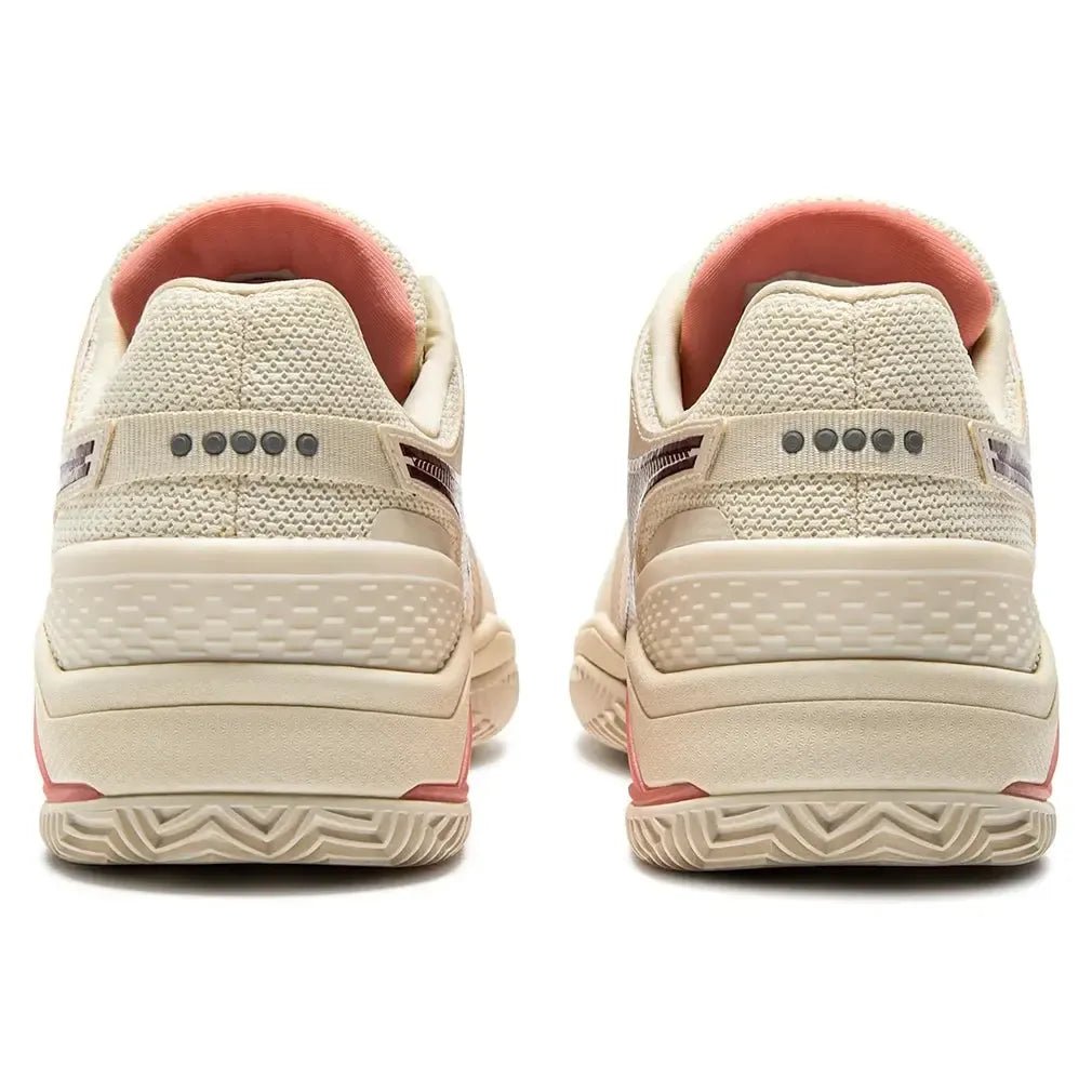Women's Blushield Torneo 3 AG Tennis Shoes Whisper White and MaroonTienda Tennis