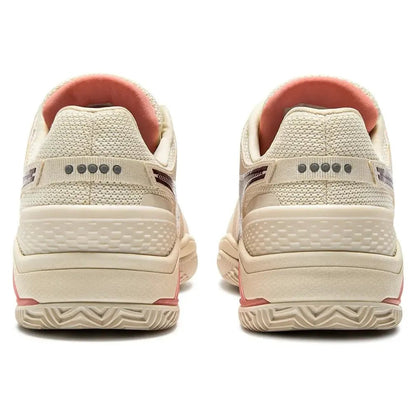 Women's Blushield Torneo 3 AG Tennis Shoes Whisper White and MaroonTienda Tennis