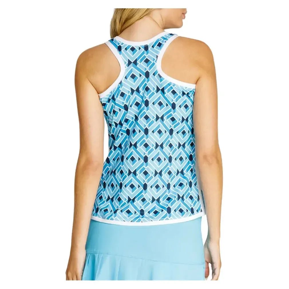 Women's Chevy Racerback Tennis Tank Brick MazeTienda Tennis