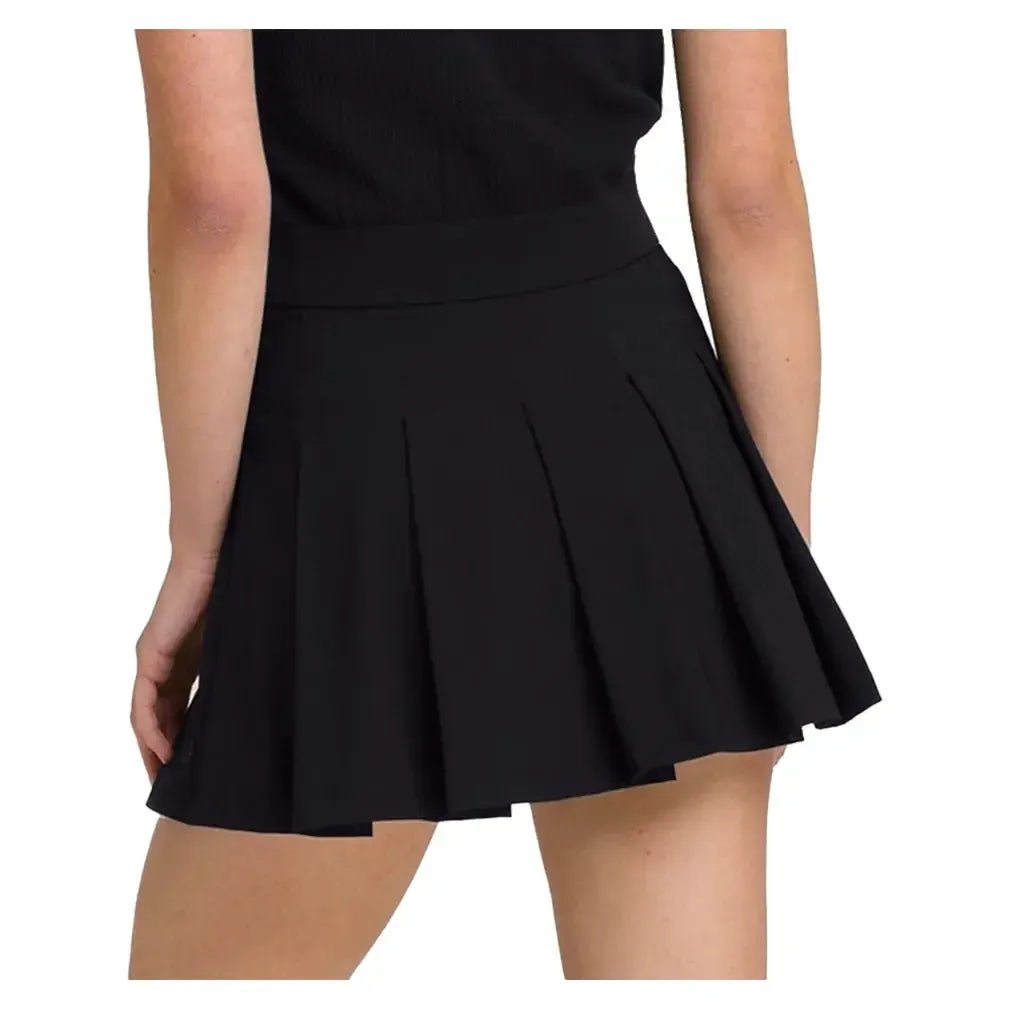 Women's Classic Pleated Mini Tennis Skort BlackTienda Tennis