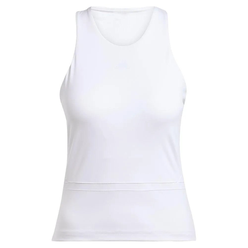 Women's Climacool Mid Length Y Tennis Tank WhiteTienda Tennis