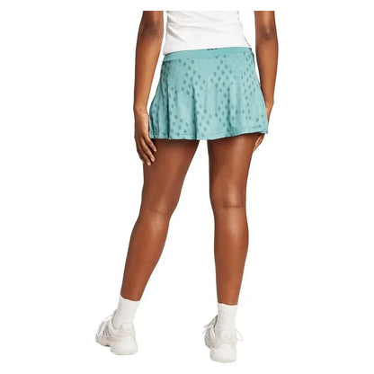 Women's Club Graphic Tennis Skort Powder Teal and Preloved TealTienda Tennis