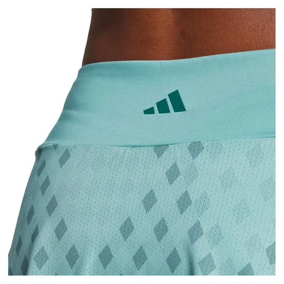 Women's Club Graphic Tennis Skort Powder Teal and Preloved TealTienda Tennis