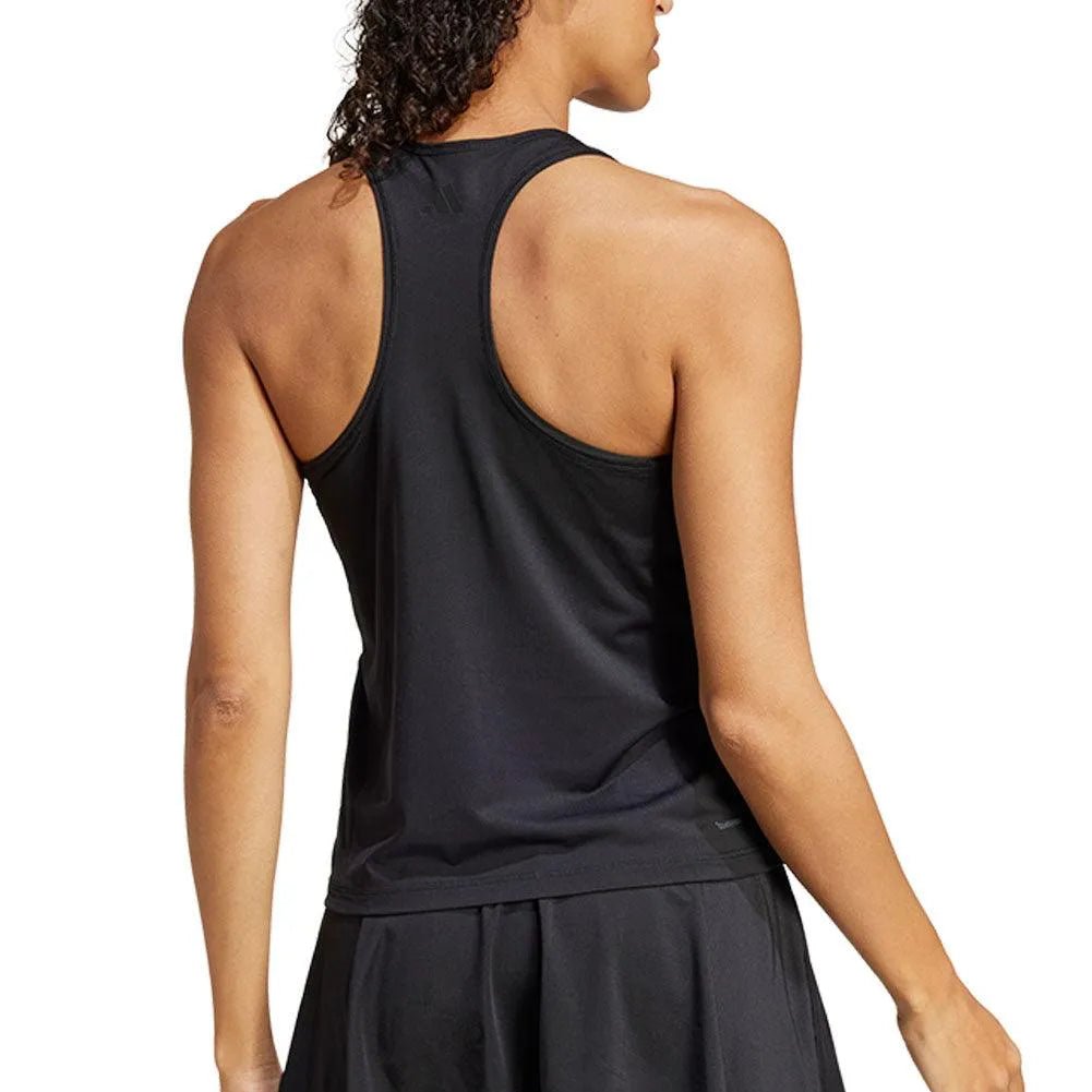 Women's Club V - Neck Tennis Tank BlackTienda Tennis