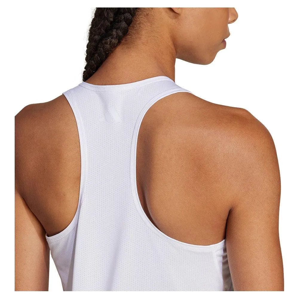 Women's Club V - Neck Tennis Tank WhiteTienda Tennis