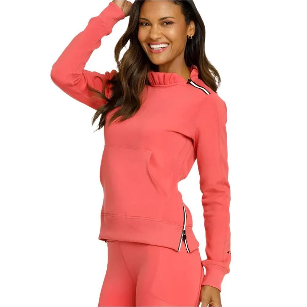 Women's Condoleezza Tennis Sweatshirt Cherry RoseTienda Tennis