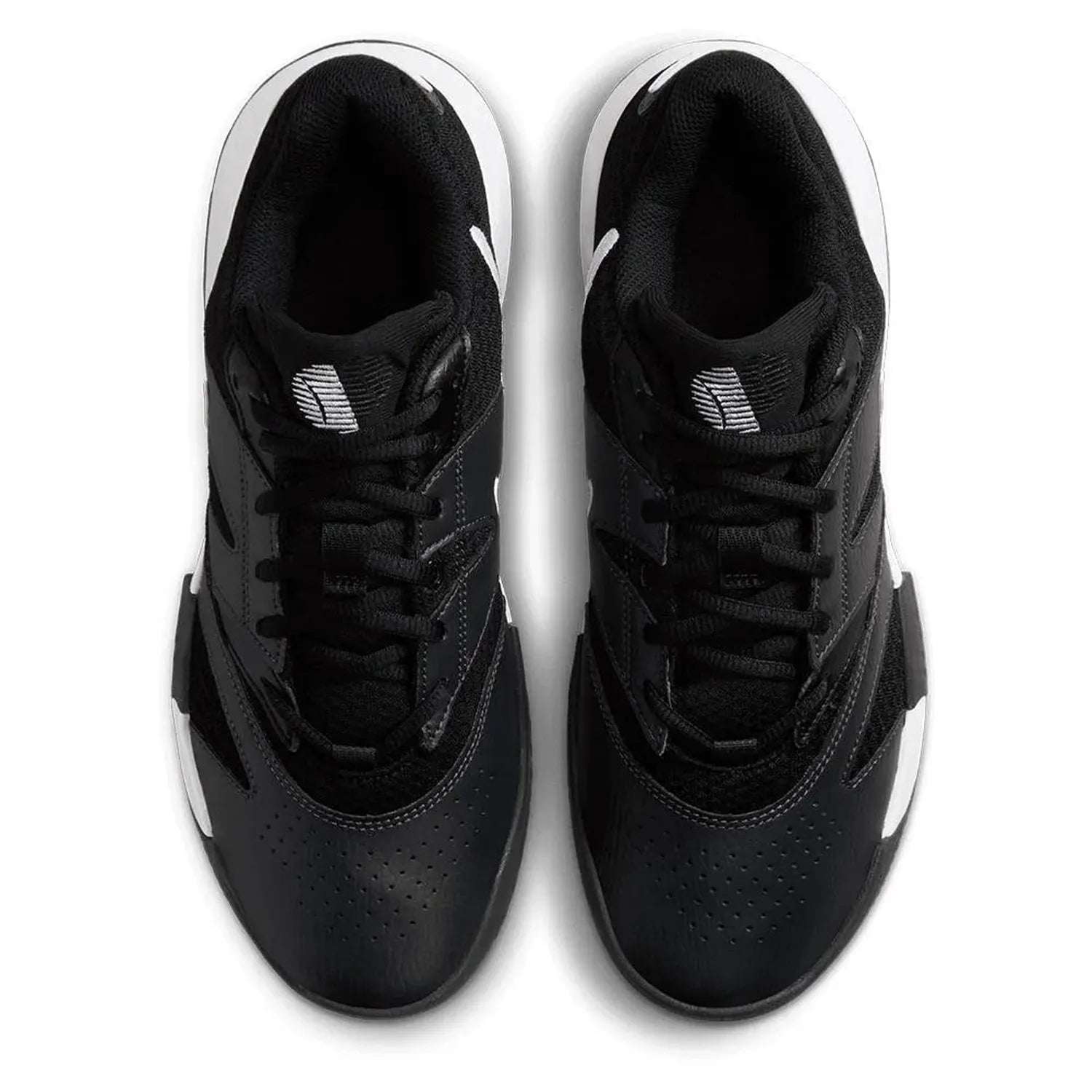 Women's Court Lite 4 Tennis Shoes Black and WhiteTienda Tennis
