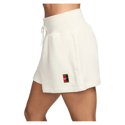 Women's Court Phoenix Fleece Tennis Short Pale IvoryTienda Tennis
