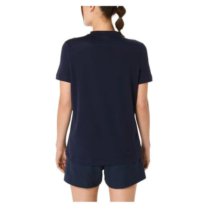 Women's Court Short Sleeve Tennis Top MidnightTienda Tennis