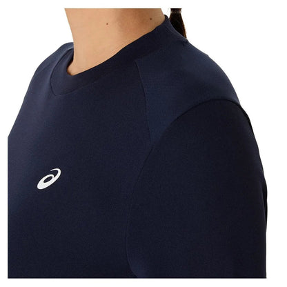 Women's Court Short Sleeve Tennis Top MidnightTienda Tennis