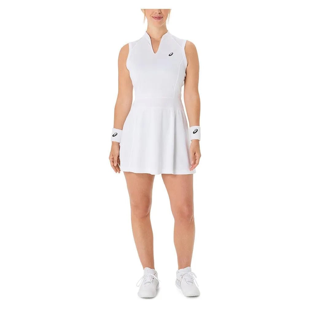 Women's Court Tennis Dress Brilliant WhiteTienda Tennis