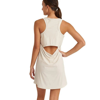 Women's Draped Back Performance Tennis DressTienda Tennis