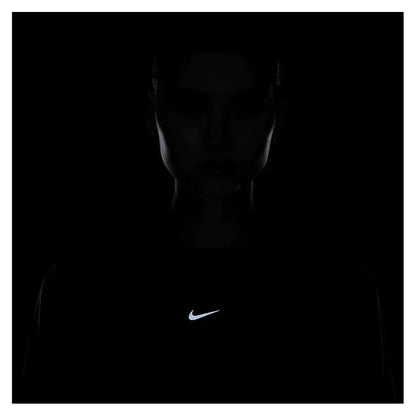 Women's Dri - Fit One Crew - Neck French Terry Sweatshirt Black and Silver CheckTienda Tennis