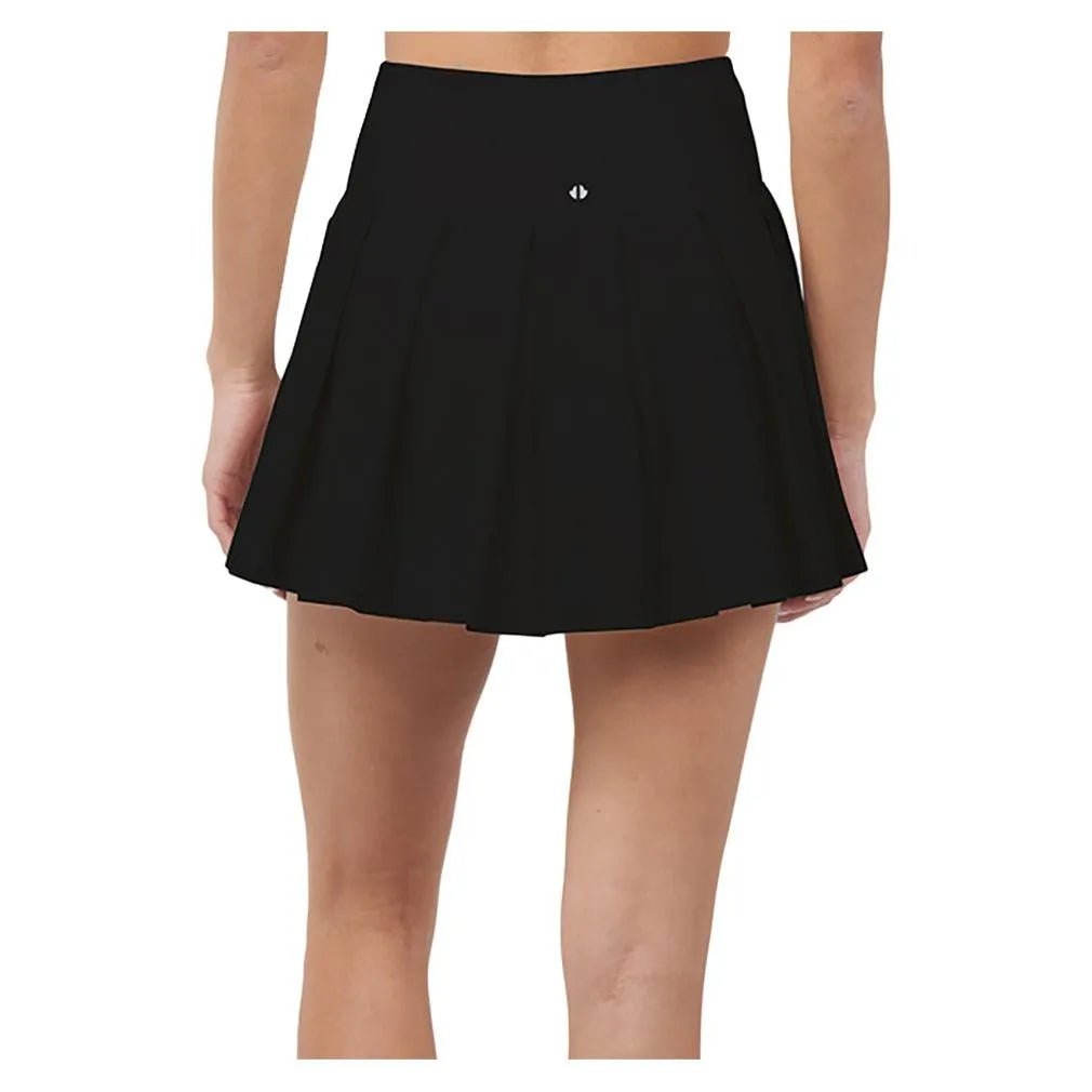Women's Endure Piped Pleated Tennis Skort BlackTienda Tennis