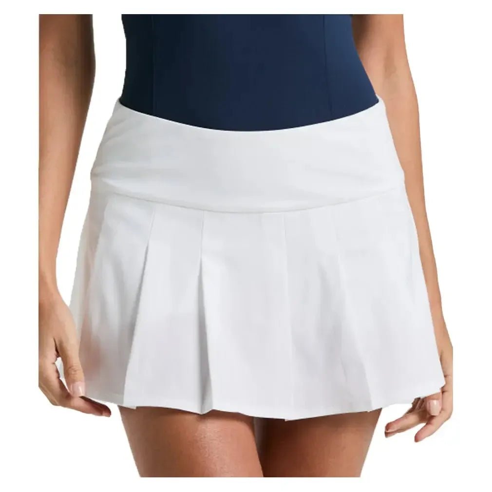 Women's Essentials Pleated 13 Inch Tennis Skort Bright WhiteTienda Tennis