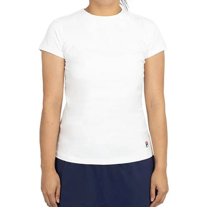 Womens Essentials Short Sleeve Tennis TopTienda Tennis