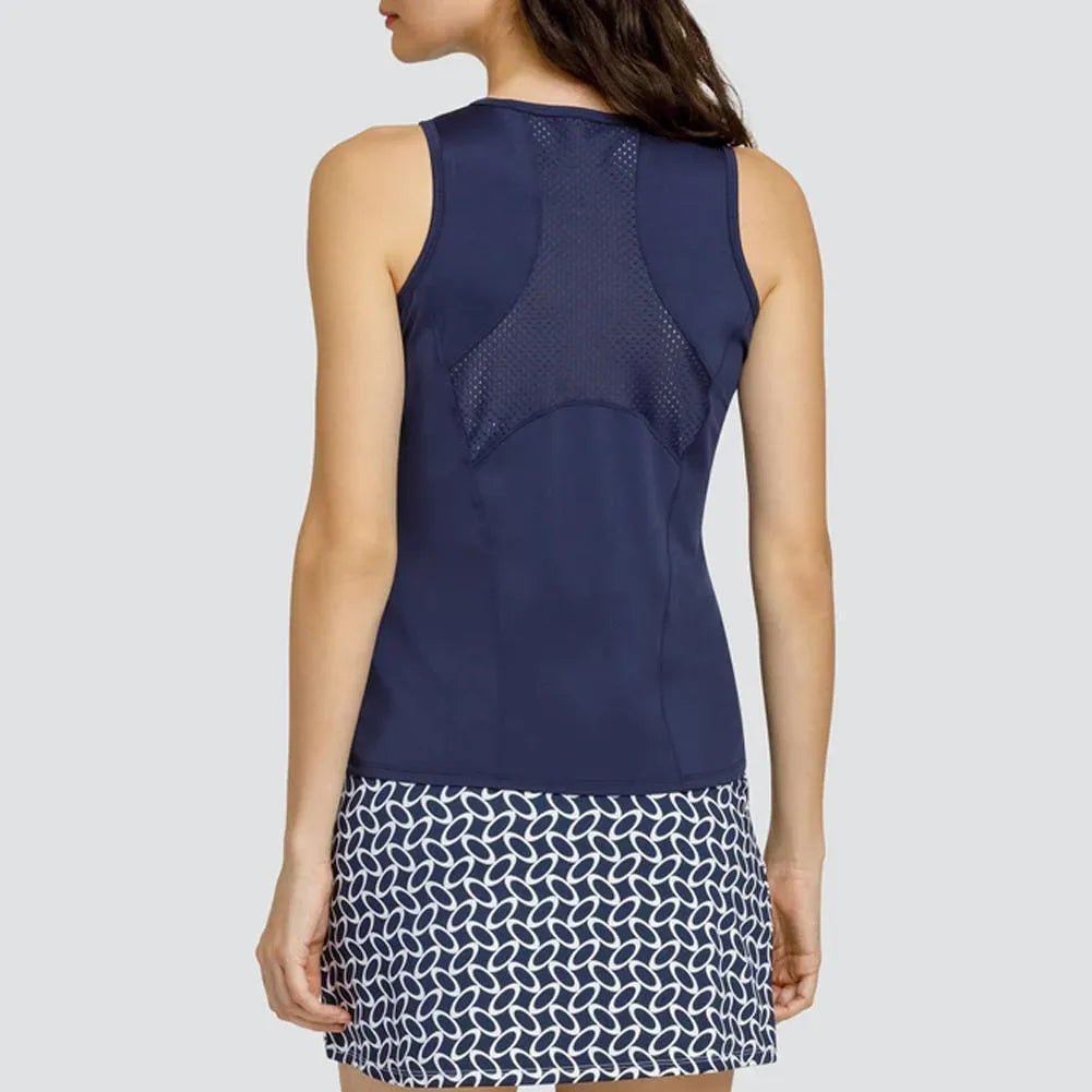 Women's Eudora Tennis Tank Navy BlueTienda Tennis