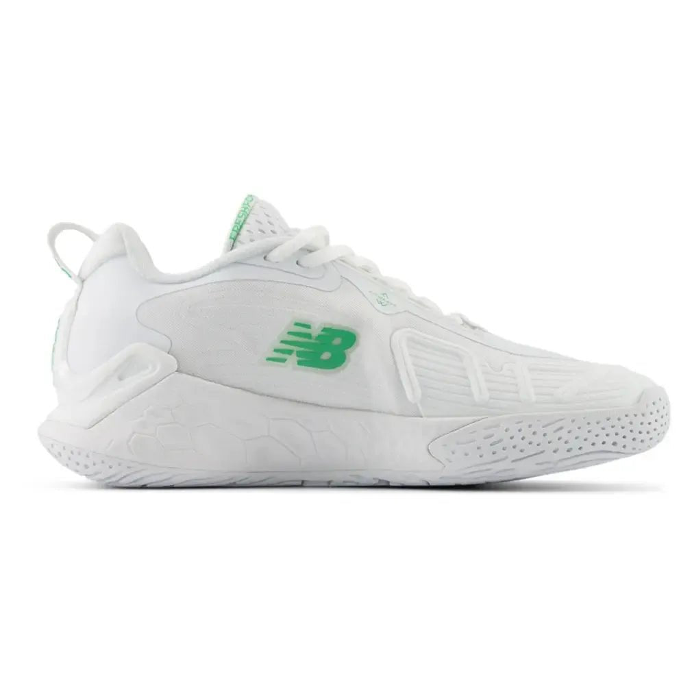 Women's Fresh Foam X CT - Rally B Width Tennis Shoes White and Green AppleTienda Tennis