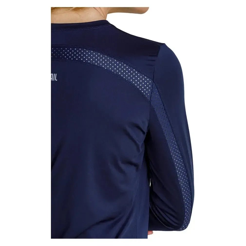 Women's Gastonia Long Sleeve Tennis Top Navy BlueTienda Tennis