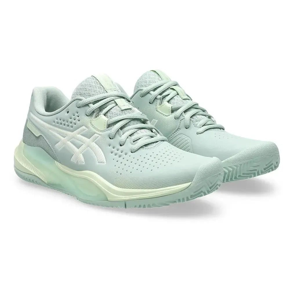 Women's GEL - Challenger 15 Clay Tennis Shoes Lichen Rock and Whisper GreenTienda Tennis