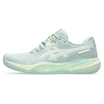 Women's GEL - Challenger 15 Clay Tennis Shoes Lichen Rock and Whisper GreenTienda Tennis