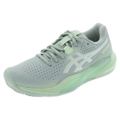 Women's GEL - Challenger 15 Clay Tennis Shoes Lichen Rock and Whisper GreenTienda Tennis