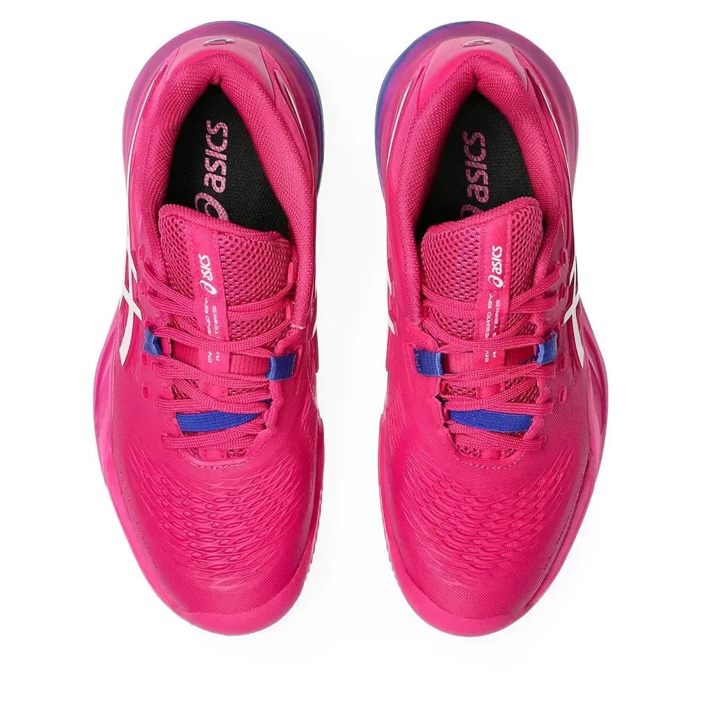 Women's GEL - Resolution X Clay Tennis Shoes Bright Rose and CreamTienda Tennis