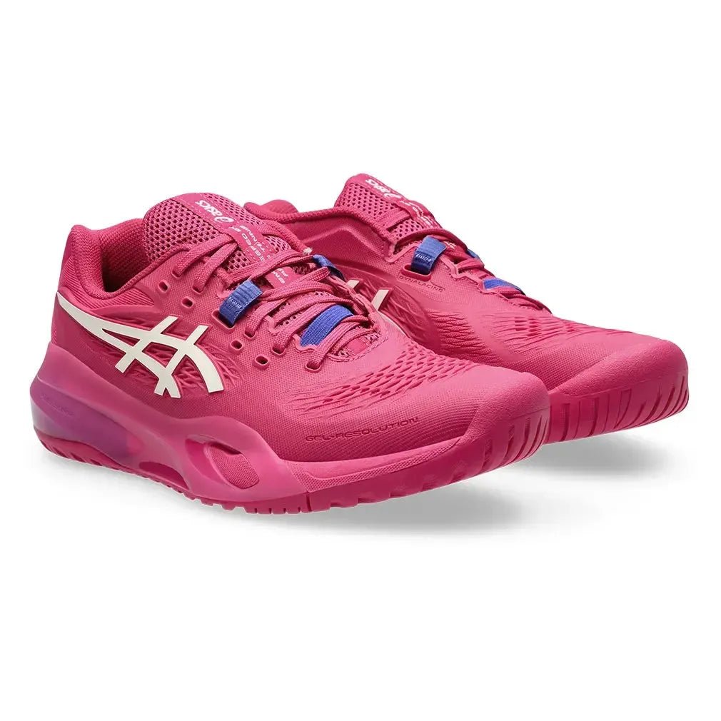 Women's GEL - Resolution X Tennis Shoes Bright Rose and CreamTienda Tennis