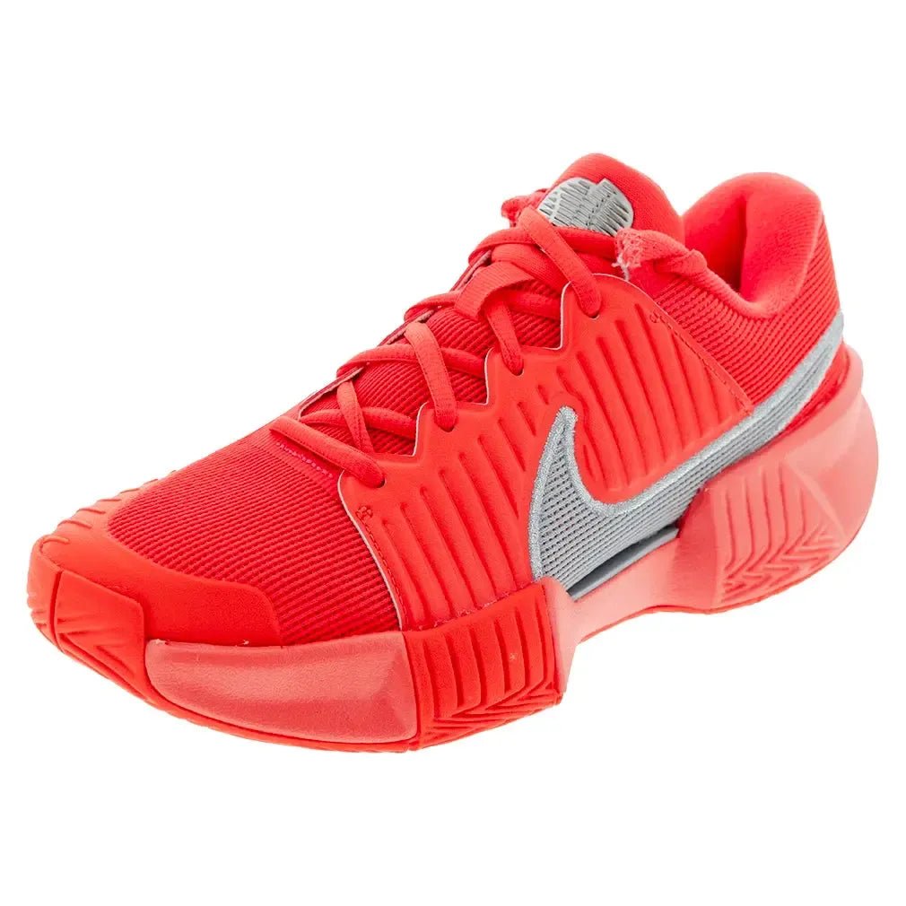 Women's GP Challenge Pro PRM New York Tennis Shoes Bright Crimson and Metallic SilverTienda Tennis